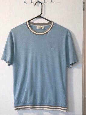 ✨ Hermès Luxury Basic Tee Size M